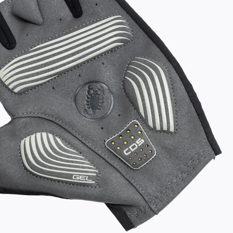 Mănuși de ciclism pentru bărbați Castelli Espresso light black 5