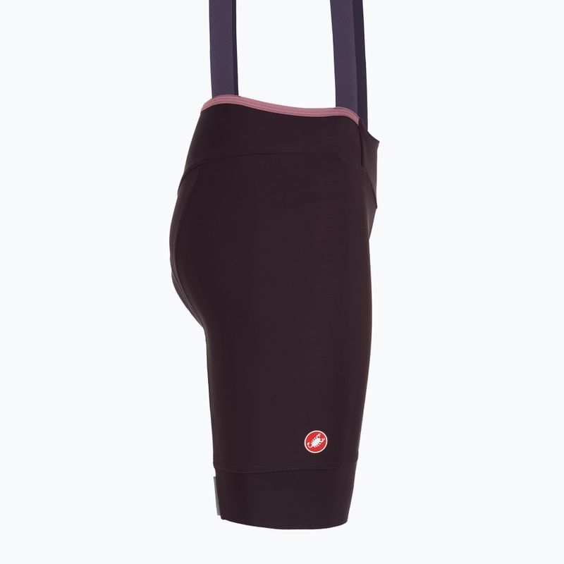 Pantaloni scurți de ciclism pentru femei Castelli Prima 2 DT dark night shade/deep purple 3