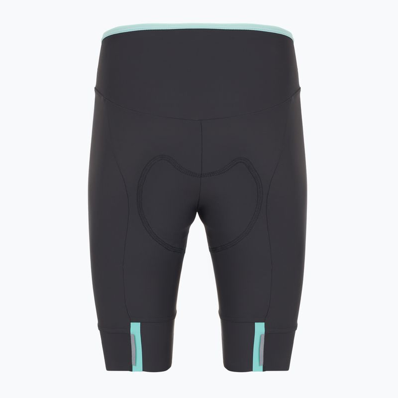 Pantaloni scurți de ciclism pentru femei Castelli Prima 2 dark gray/pool blue 2