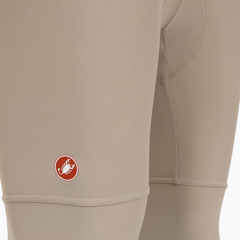 Pantaloni scurți de ciclism pentru femei Castelli Prima 2 clay/ivory 3