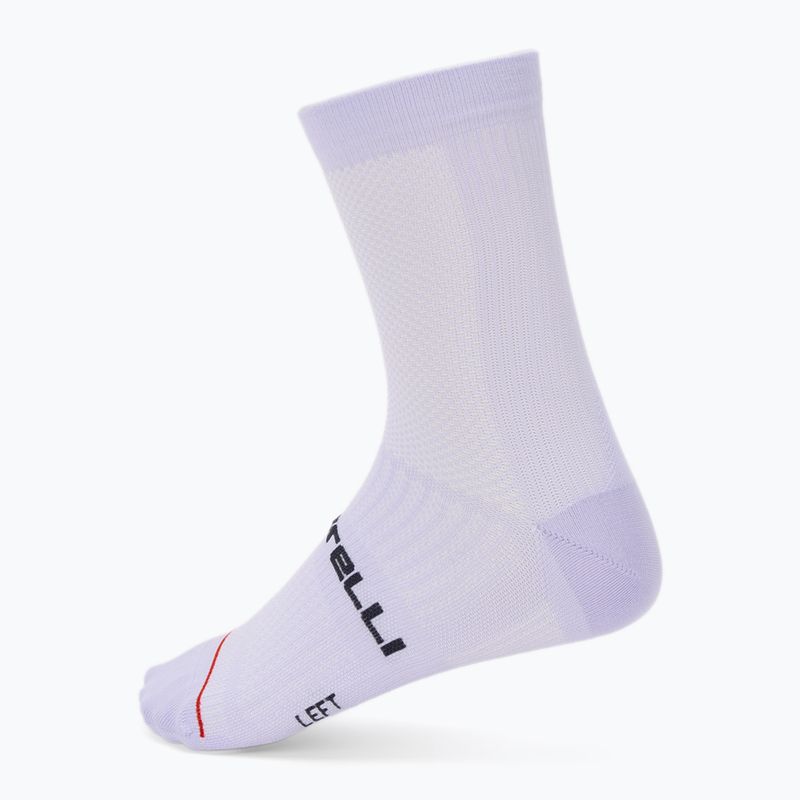 Șosete pentru femei Castelli Espresso 12 W purple mist 2
