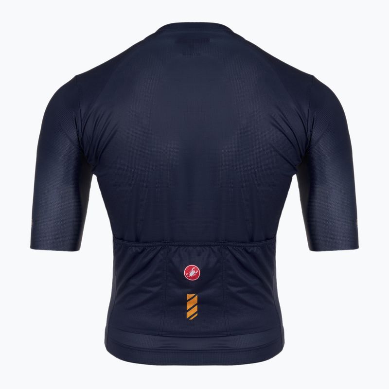 Tricou de ciclism pentru bărbați Castelli Unlimited Entrata 3 belgian blue 2