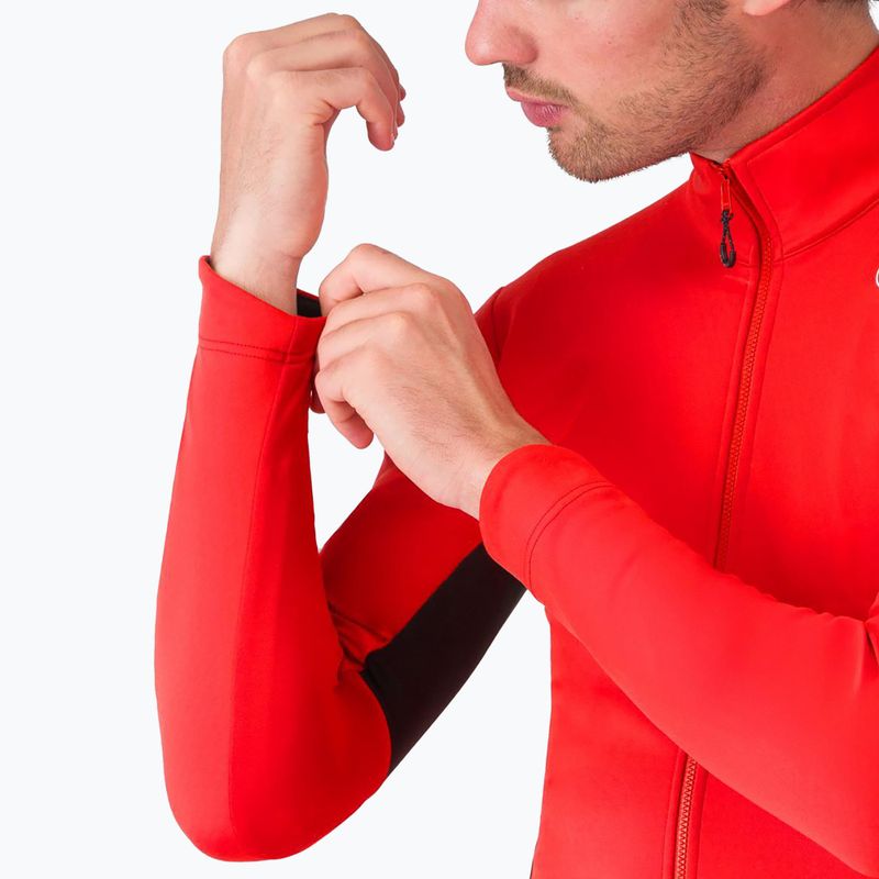 Geacă de ciclism pentru bărbați Castelli Entrata 2 red/black 5
