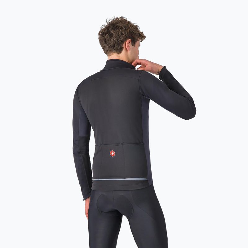 Geacă de ciclism pentru bărbați Castelli Entrata 2 light black/dark gray 2