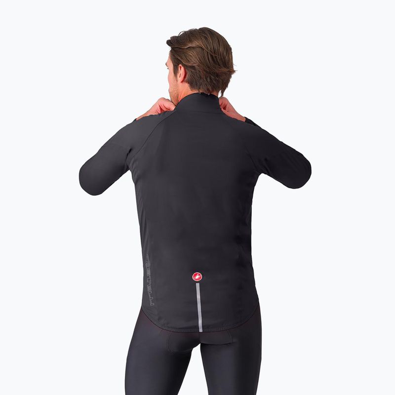 Geacă de ciclism pentru bărbați Castelli Emergency 3 Rain Jacket light black 2