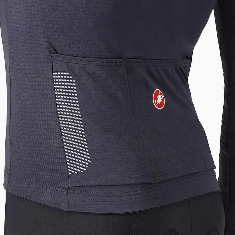 Longsleeve de ciclism pentru bărbați Castelli Puro 4 dark gray 4