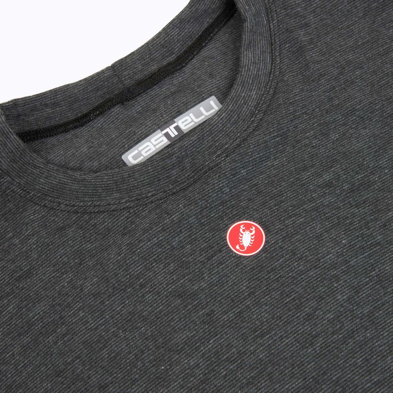 Longsleeve de ciclism pentru femei Castelli Medio Base Layer W melange gray 3