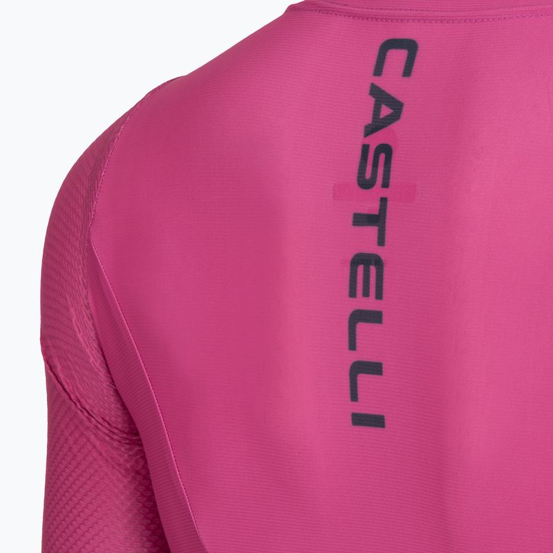 Combinezon de ciclism pentru femei Castelli Movement Suit W violet pink/twilight blue 4