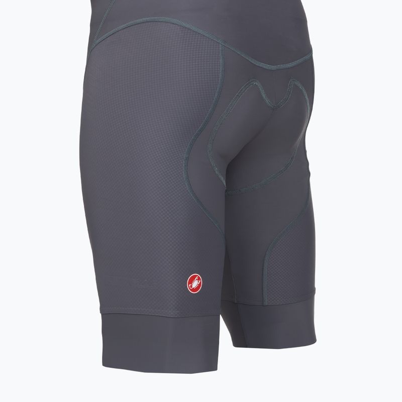 Pantaloni scurți de ciclism pentru bărbați Castelli Competizione 2 smoky grey 4