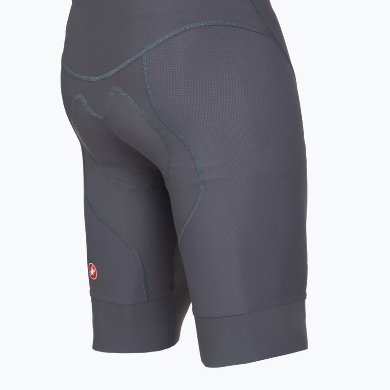 Pantaloni scurți de ciclism pentru bărbați Castelli Competizione 2 smoky grey 5