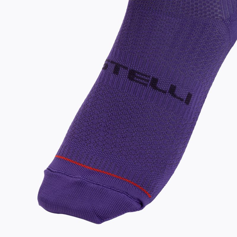 Șosete pentru femei Castelli Espresso 12 In ultraviolet 3