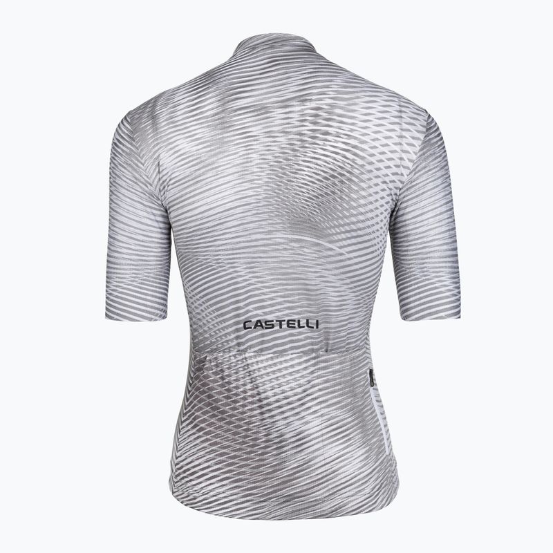 Tricou de ciclism pentru femei Castelli Cosmic Vortex gray 2