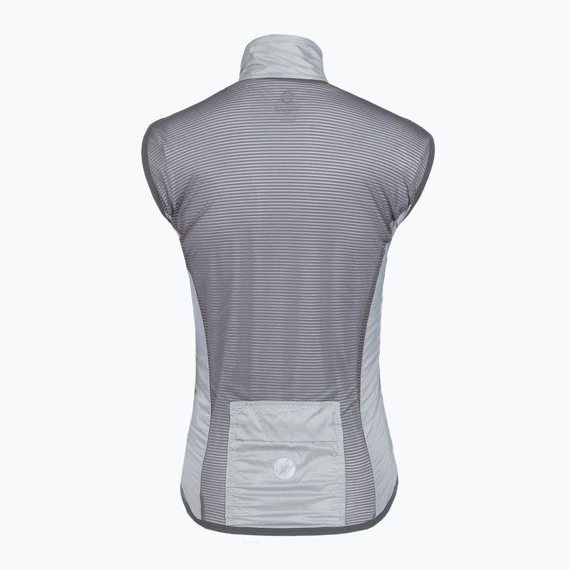 Vestă de ciclism pentru femei Castelli Aria Shell 2 silver gray 2