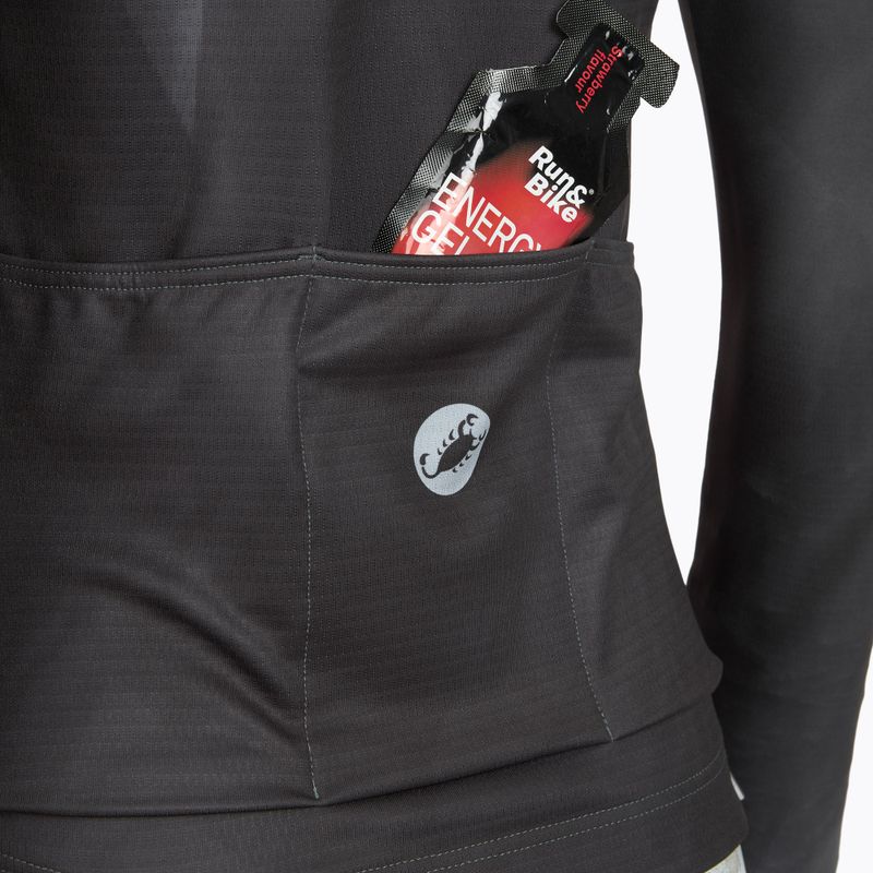 Longsleeve de ciclism pentru femei Castelli Prismatic Thermal Jersey smoky gray 6