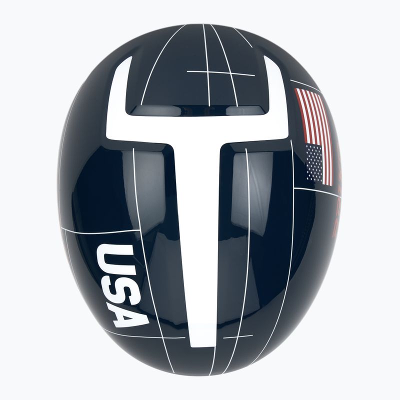 Cască de schi Briko Vulcano 2.0 USA Mips shiny blue/white/cardinal red 6