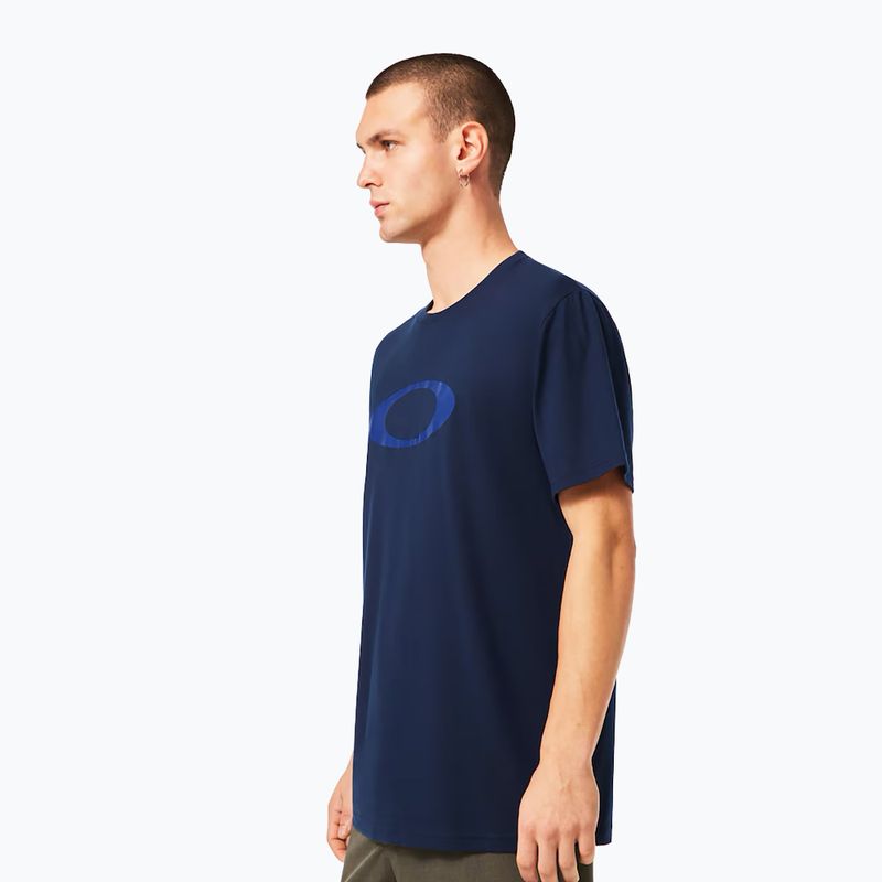 Tricou pentru bărbați Oakley O-Bold Ellipse team navy 4