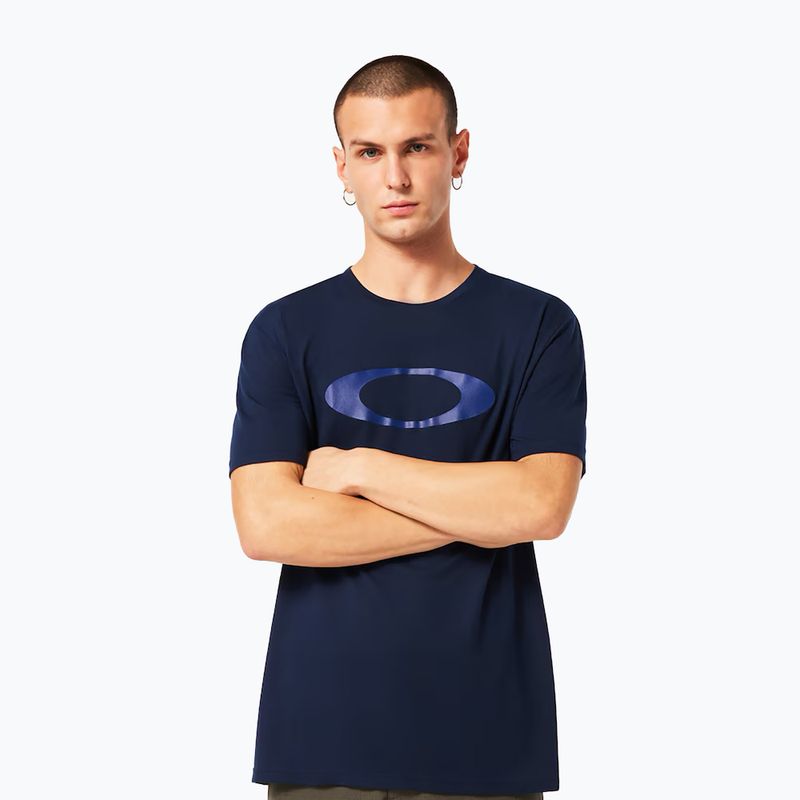 Tricou pentru bărbați Oakley O-Bold Ellipse team navy 5