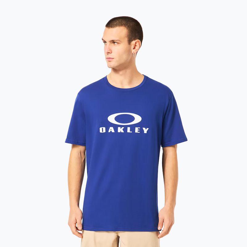 Tricou pentru bărbați Oakley O Bark 2.0 crystal blue 4