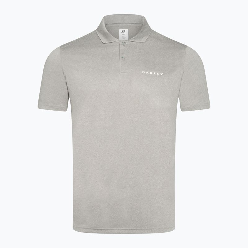 Tricou polo pentru bărbați Oakley B1B Polo Shirt stone gray heather