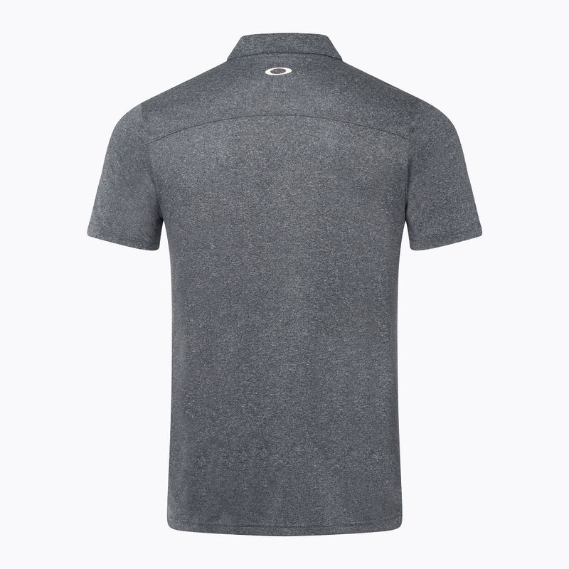 Tricou polo pentru bărbați Oakley B1B Polo Shirt fathom heather 2