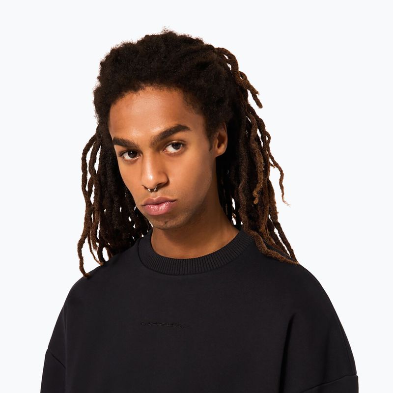 Bluză pentru bărbați Oakley Soho Crew Neck blackout 6