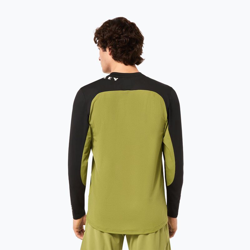 Longsleeve de ciclism pentru bărbați Oakley Free Ride RC fern 3