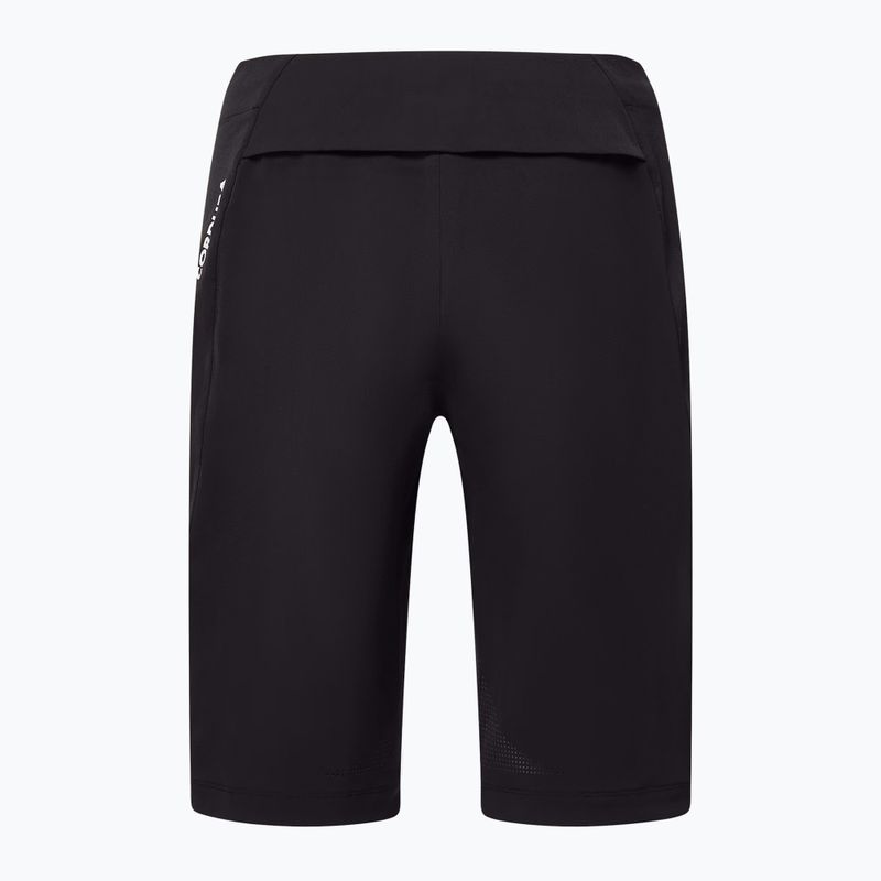 Pantaloni scurți de ciclism Oakley Maven Scrub negru/gri pentru bărbați 9