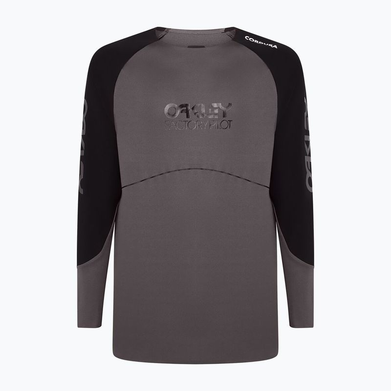 Longsleeve de ciclism pentru bărbați Oakley Maven Scrub black/grey