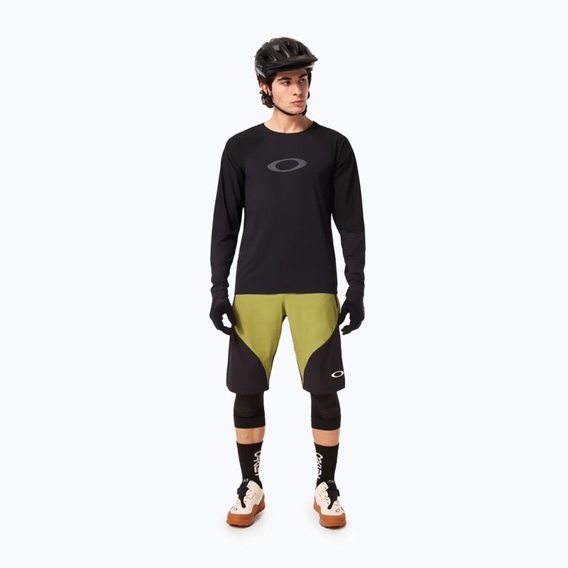 Longsleeve de ciclism pentru bărbați Oakley Seeker Airline blackout 2