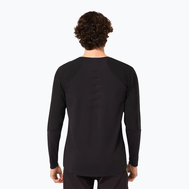 Longsleeve de ciclism pentru bărbați Oakley Seeker Airline blackout 3
