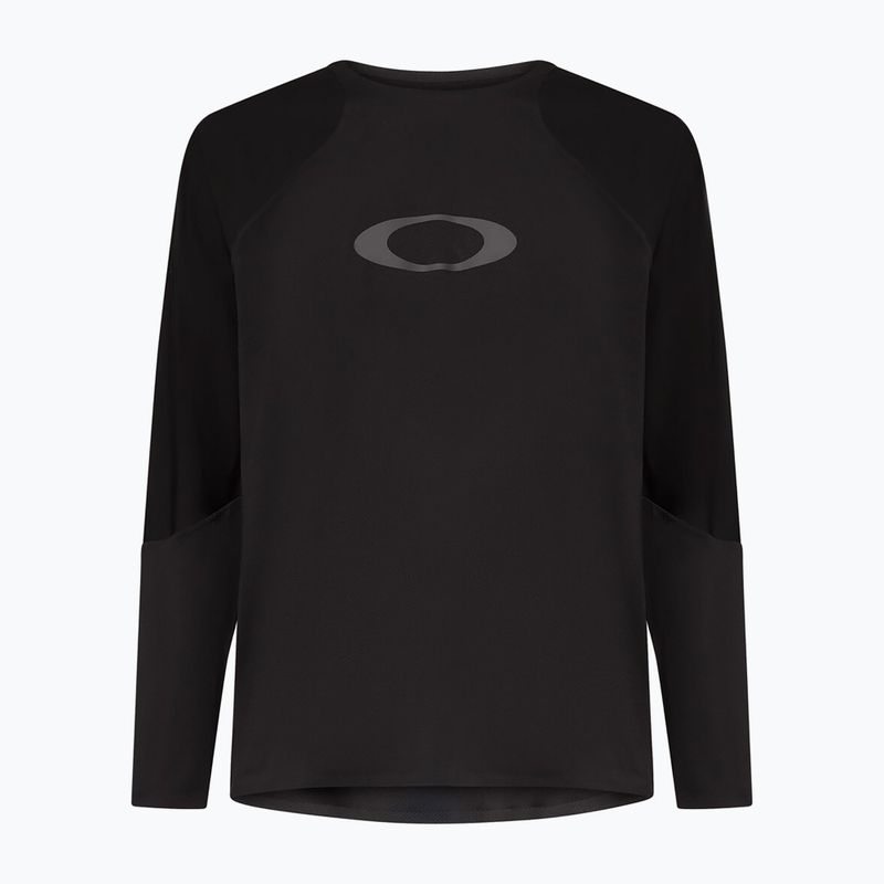 Longsleeve de ciclism pentru bărbați Oakley Seeker Airline blackout 8