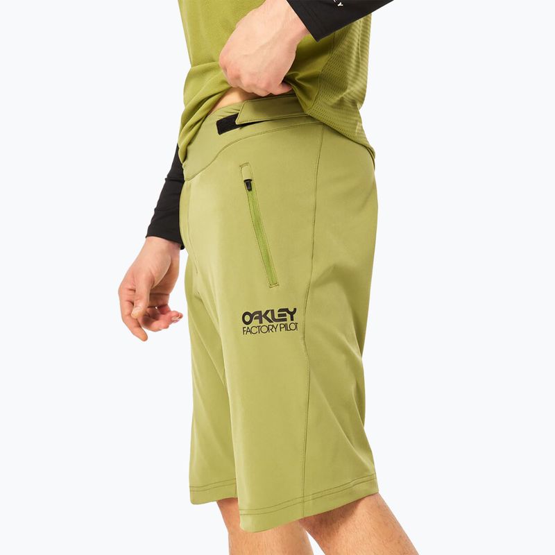 Pantaloni scurți de ciclism Oakley Factory Pilot Lite I fern pentru bărbați 4