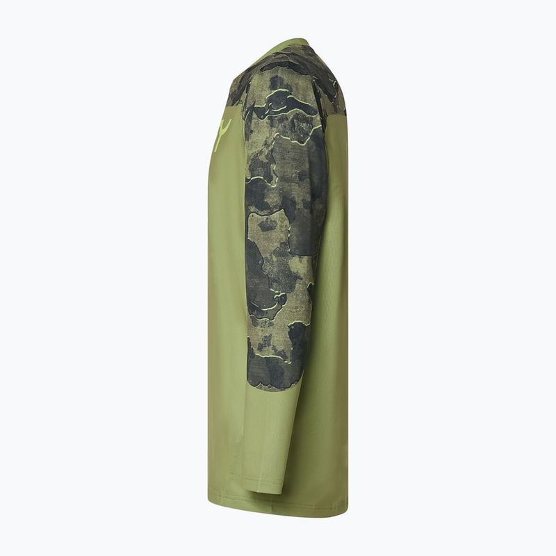 Bărbați Oakley Maven Coast metal camo verde ciclism longsleeve 3