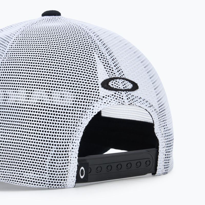 Șapcă pentru bărbați Oakley Heather New Era Bark Logo blackout 4