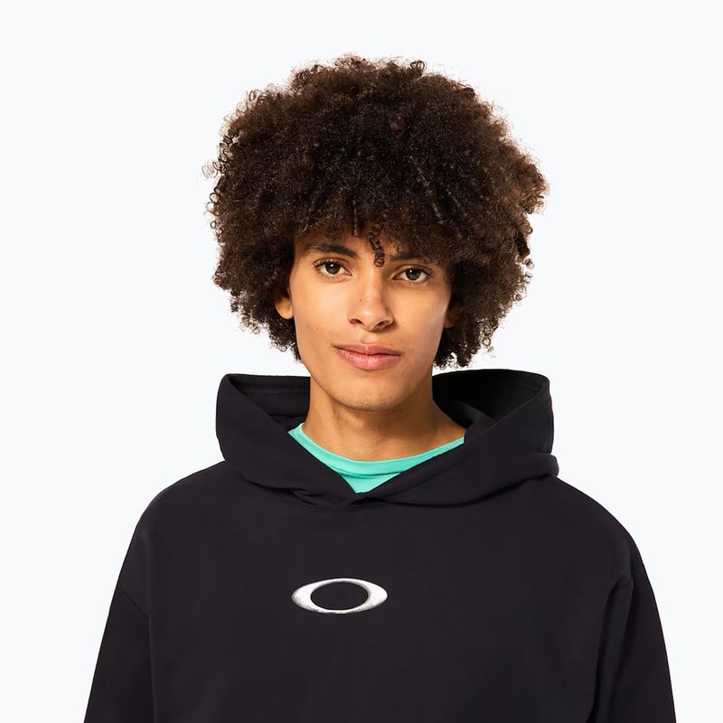 Hanorac pentru bărbați Oakley New Ellipse Zip Hoodie blackout 5