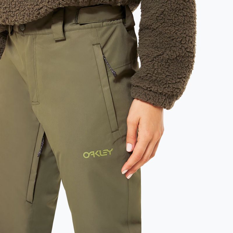 Pantaloni de schi pentru femei  Oakley Jasmine Insulated new dark brush 6