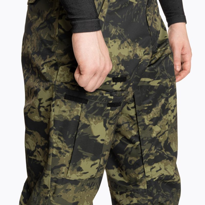 Pantaloni de schi pentru bărbați Oakley Divisional Cargo Shell Pant tiger camo green 5
