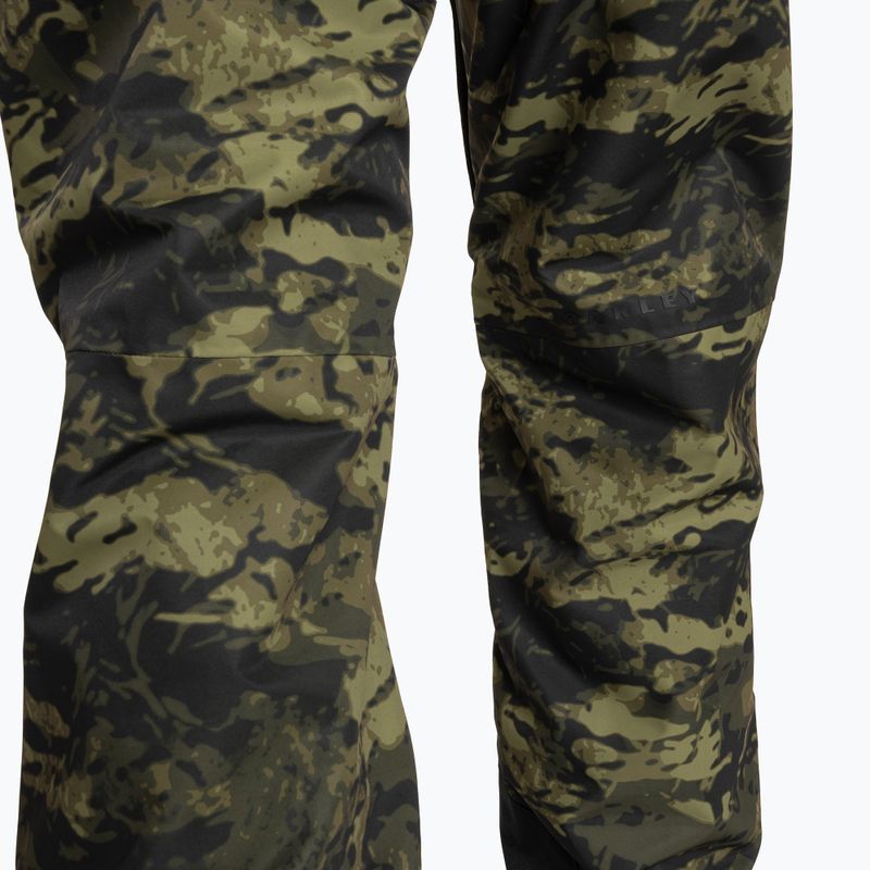 Pantaloni de schi pentru bărbați Oakley Divisional Cargo Shell Pant tiger camo green 8