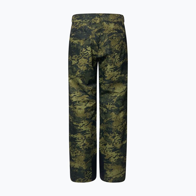 Pantaloni de schi pentru bărbați Oakley Divisional Cargo Shell Pant tiger camo green 2