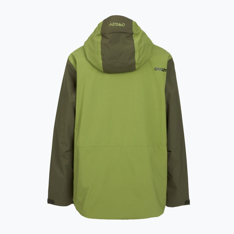 Geacă de snowboard pentru bărbați Oakley TNP TBT Insulated Anorak new dark brush/fern 2