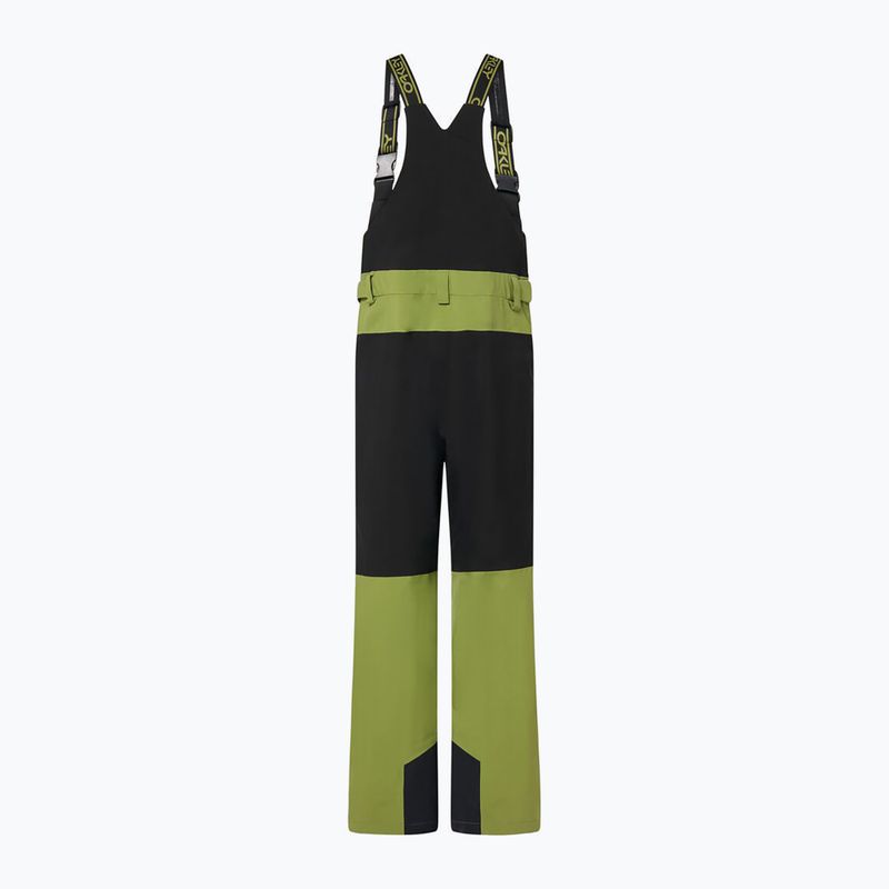 Pantaloni de snowboard pentru bărbați Oakley TNP Shell Bib fern 2