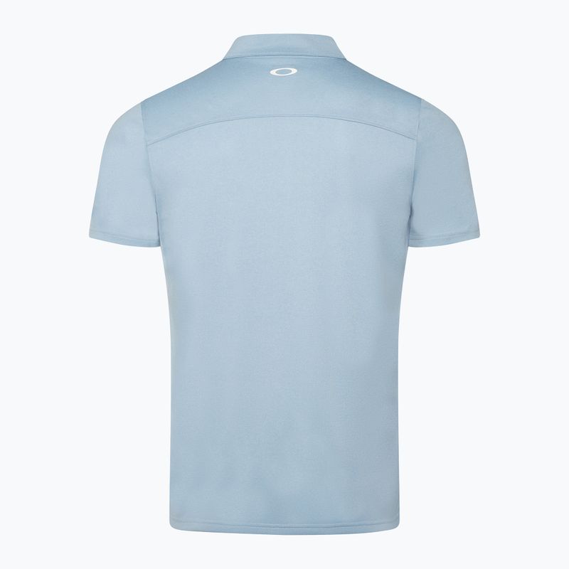 Tricou polo pentru bărbați Oakley B1B Polo Shirt stonewash blue heather 2