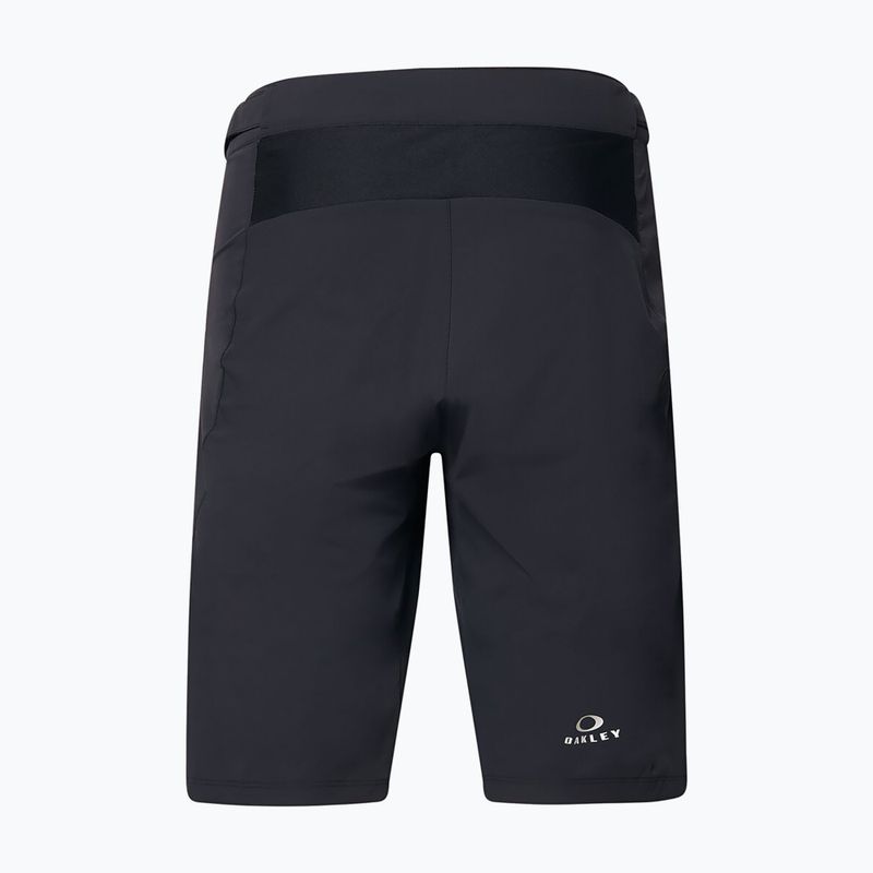 Pantaloni scurți de ciclism Oakley Free Ride blackout pentru bărbați 2