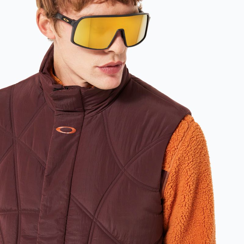 Vestă pentru bărbați Oakley Hyland O-Puff Vest grenache 4