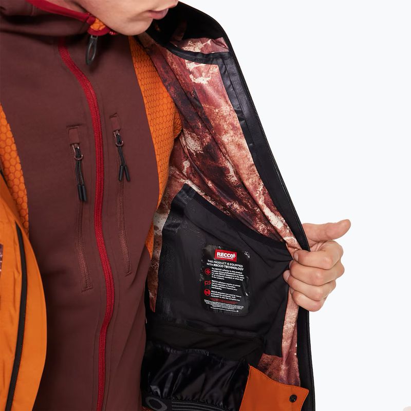 Geacă de schi pentru bărbați Oakley Tc Outpost Rc Shell Jacket ginger 11