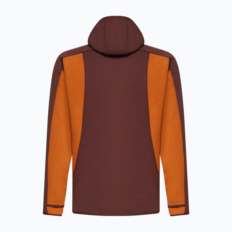 Bluză de snowboard pentru bărbați  Oakley Drift Tech Fleece Hoodie grenache 8