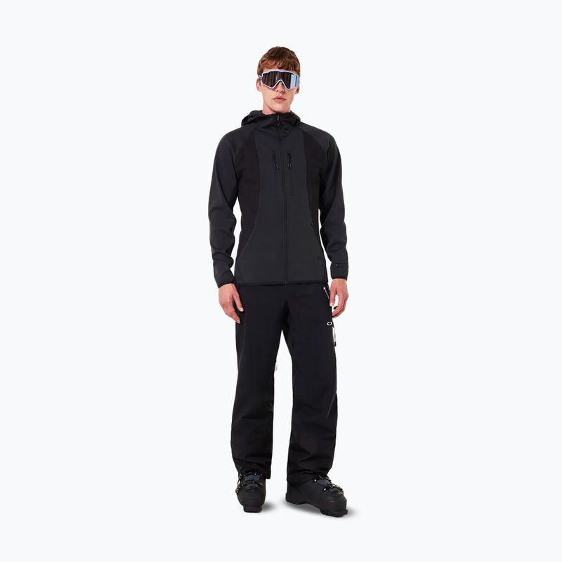 Bluză de snowboard pentru bărbați Oakley Drift Tech Fleece Hoodie blackout 2