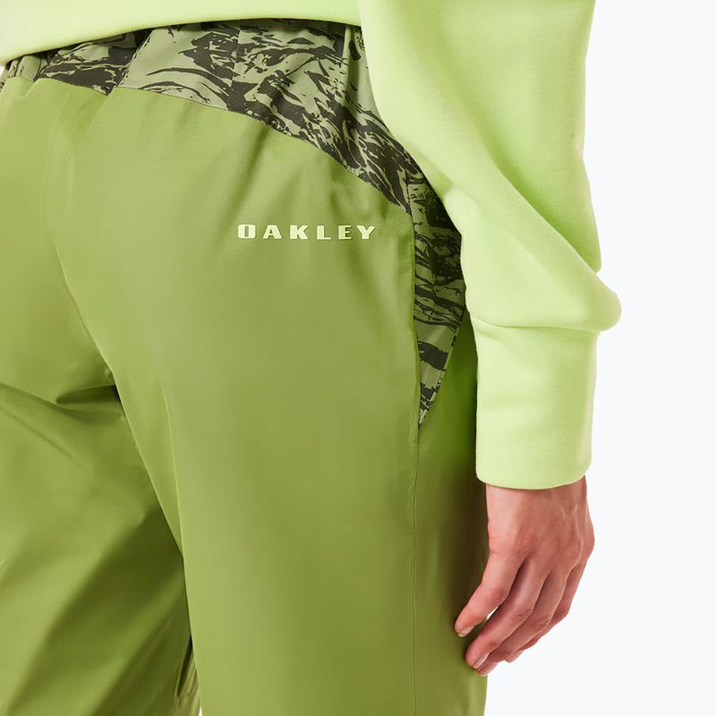 Pantaloni de schi pentru femei Oakley Tc Juno Reduct Shell Pant 2.0 duality swirl dbl green 7