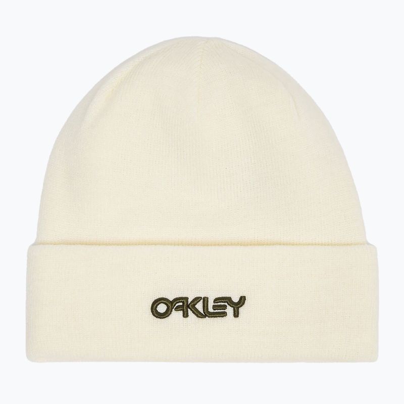 Căciulă de iarnă Oakley B1B Logo Beanie arctic white