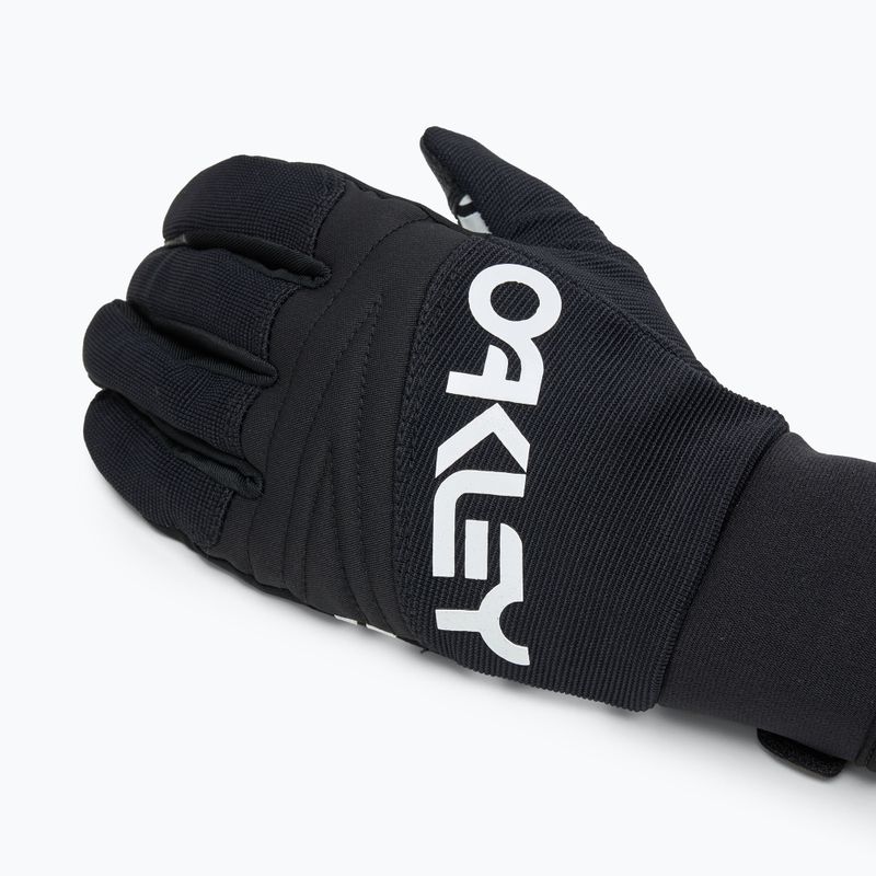 Mănuși pentru bărbați Oakley Factory Pilot Core Glove black/white logo 5